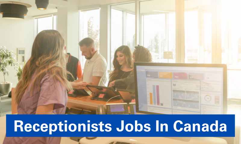 receptionist jobs job in Canada
